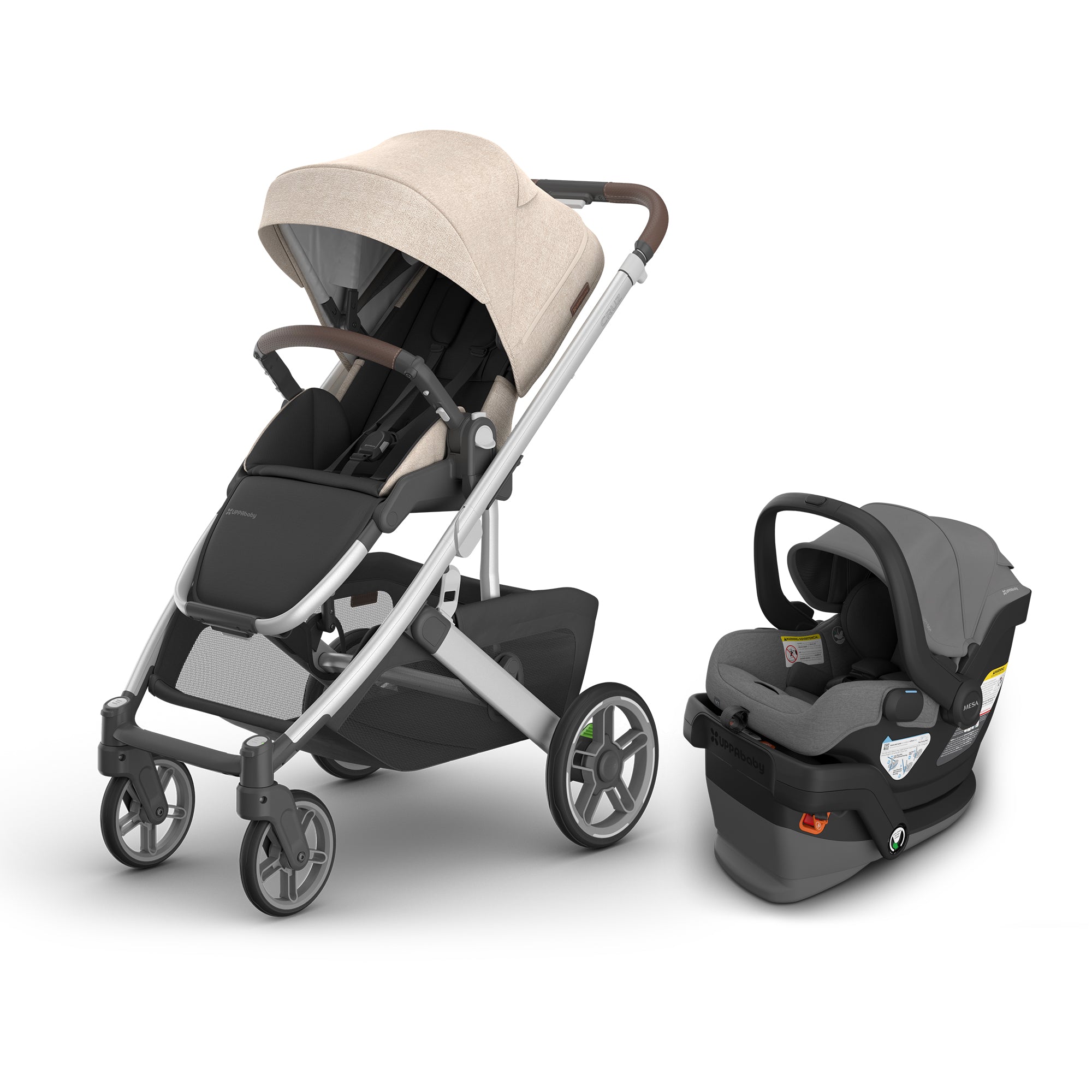 UPPAbaby Cruz V3 + Mesa V3 Travel System- Bambi Baby