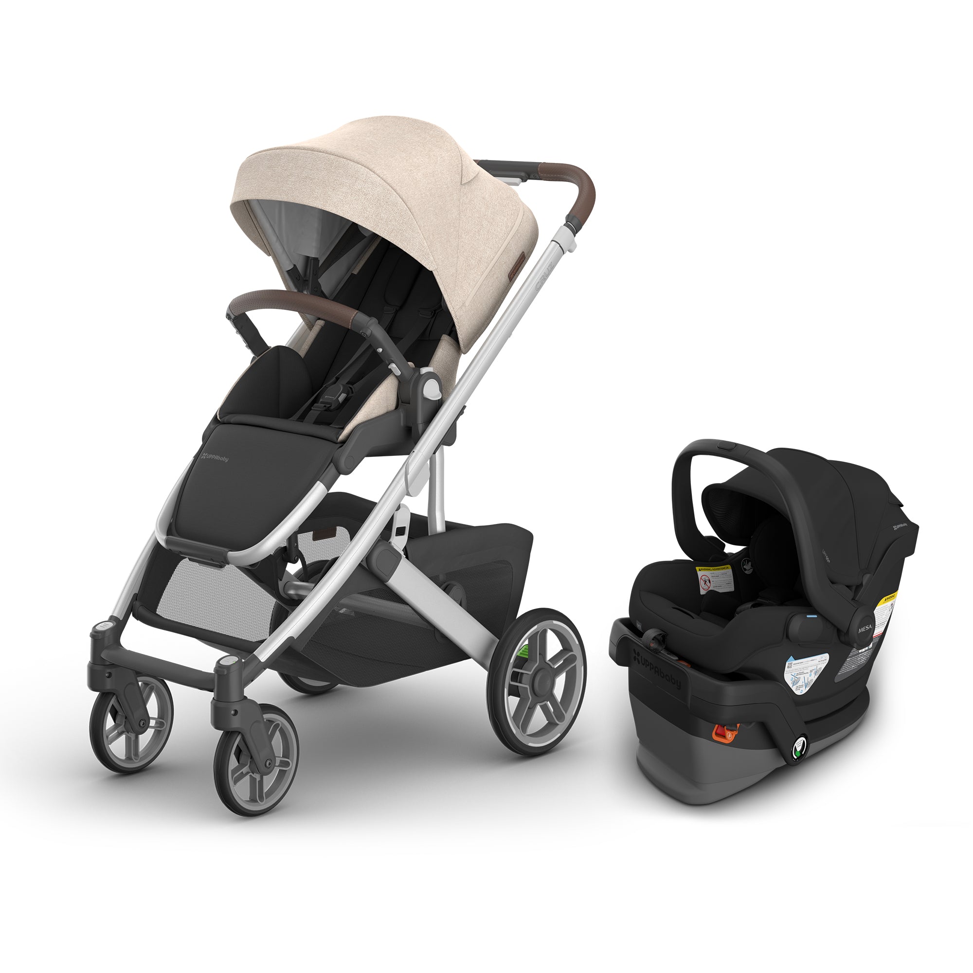 UPPAbaby Cruz V3 + Mesa V3 Travel System- Bambi Baby