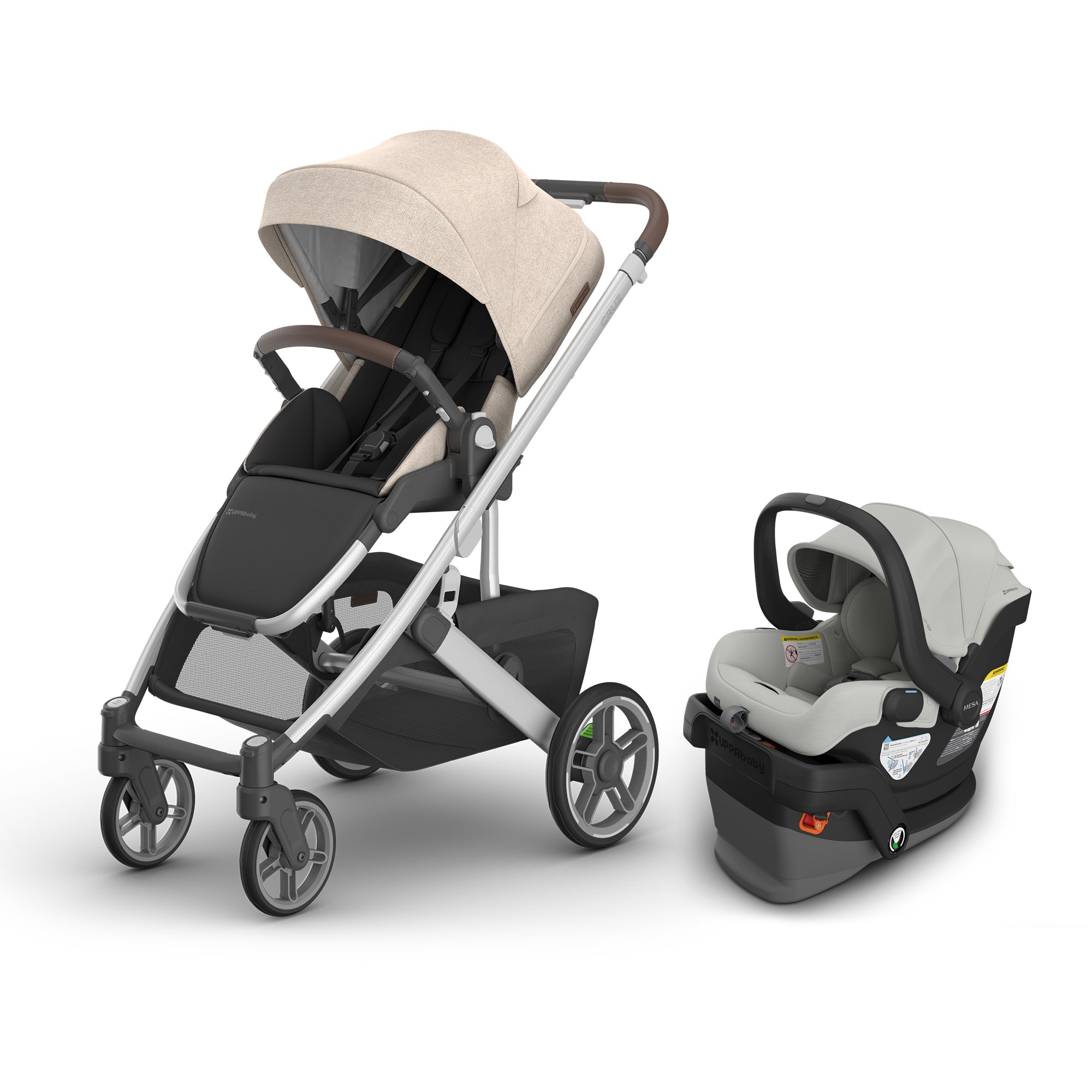 UPPAbaby Cruz V3 + Mesa V3 Travel System- Bambi Baby