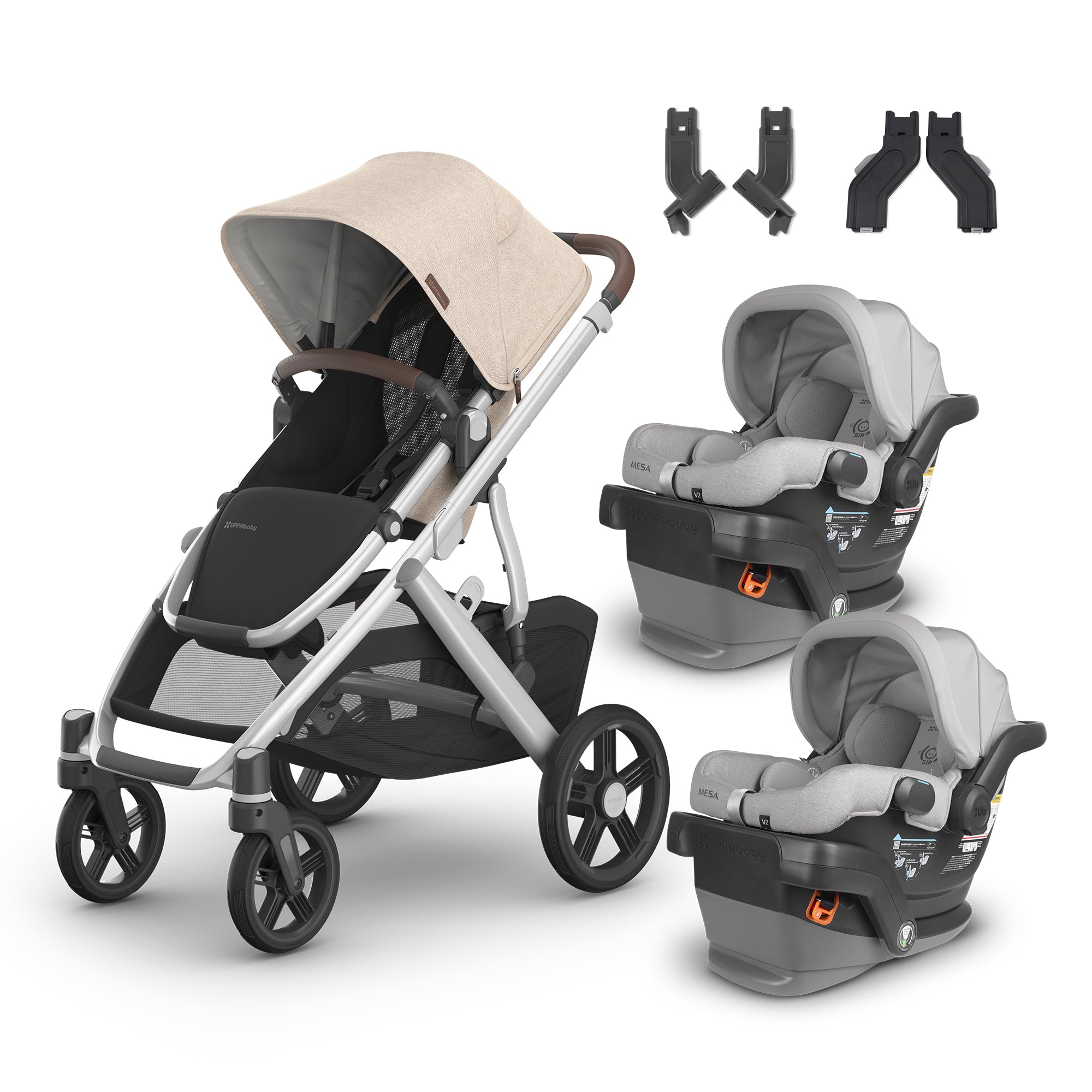 Toddler Seat Vista Double Stroller Configurations UPPAbaby Vista