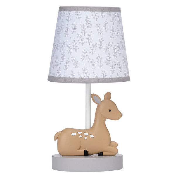Lambs & Ivy Deer Park Lamp W/ Shade & Bulb- Bambi Baby