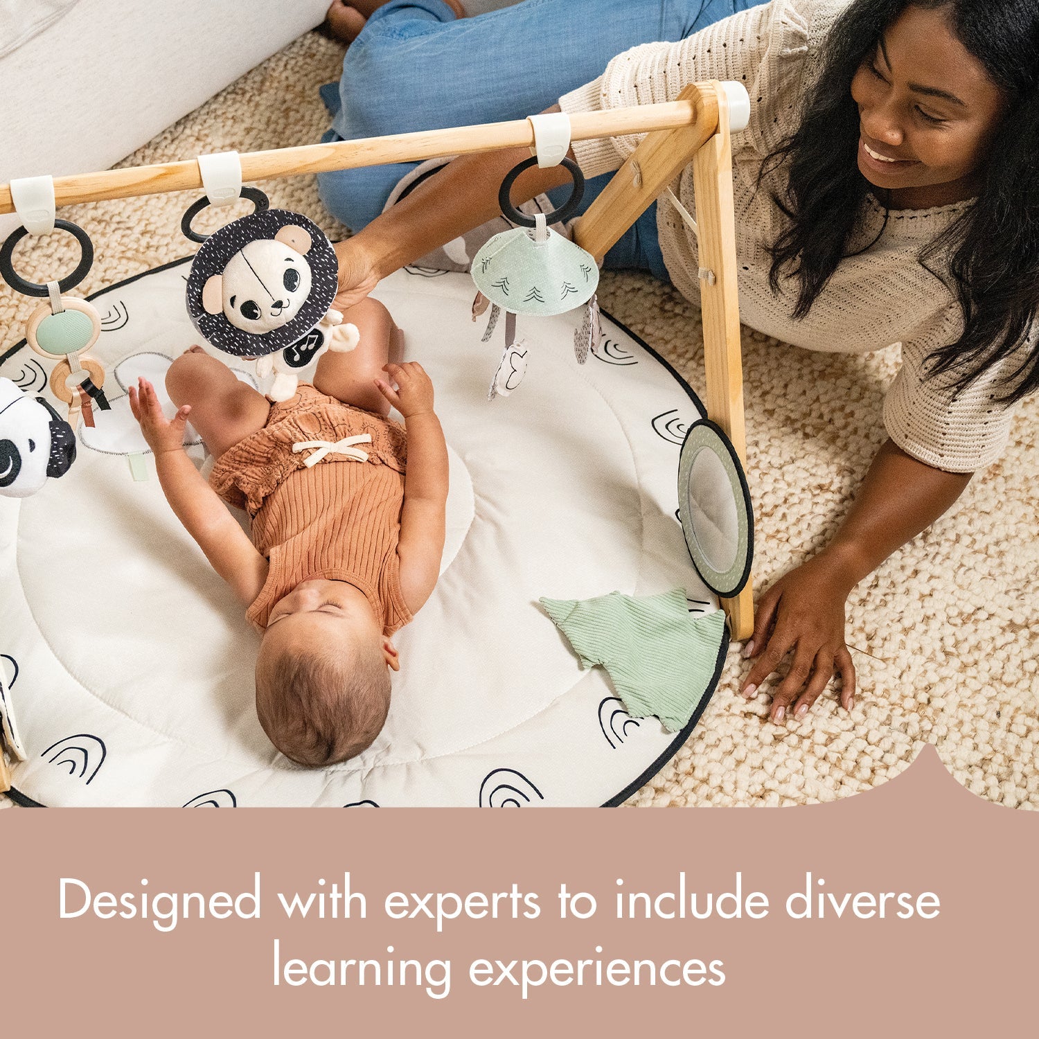 Tiny Love Black & White Décor Luxe Developmental Gymini- Bambi Baby