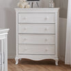 Pali Diamante 4 Drawer Dresser - Vintage White