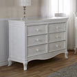 Pali Diamante Collection Double Dresser - Vintage White - Bambi Baby