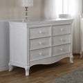 Pali Diamante Collection Double Dresser - Vintage White