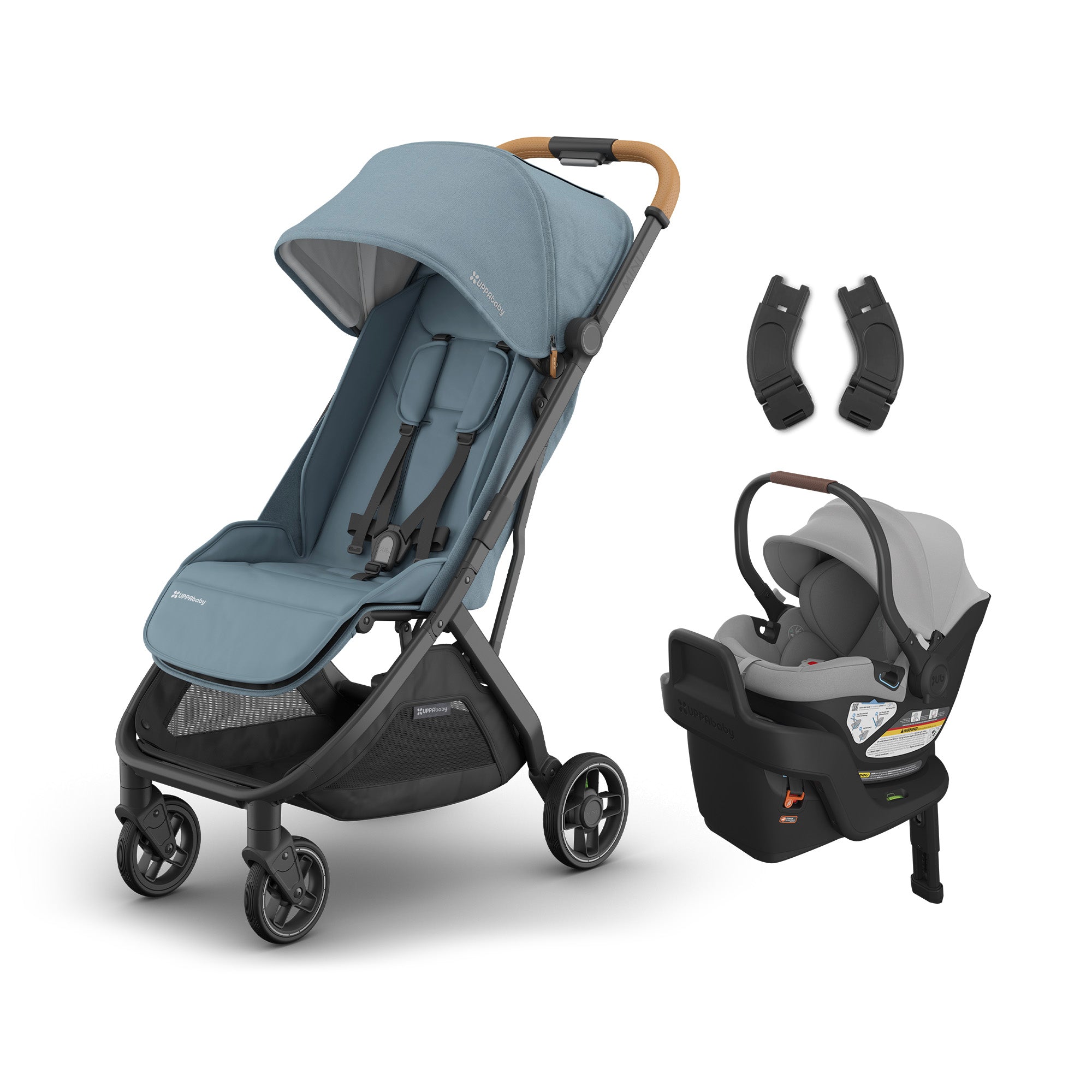 UPPAbaby Minu V3 + Aria Travel System- Bambi Baby