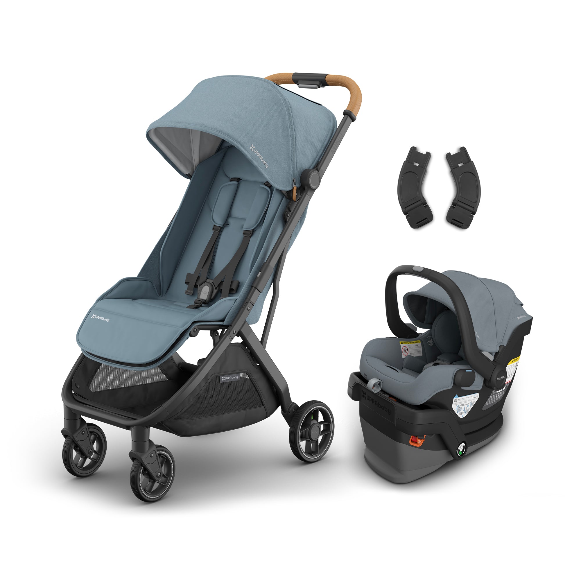 UPPAbaby Minu V3 + Mesa V3 Travel System- Bambi Baby