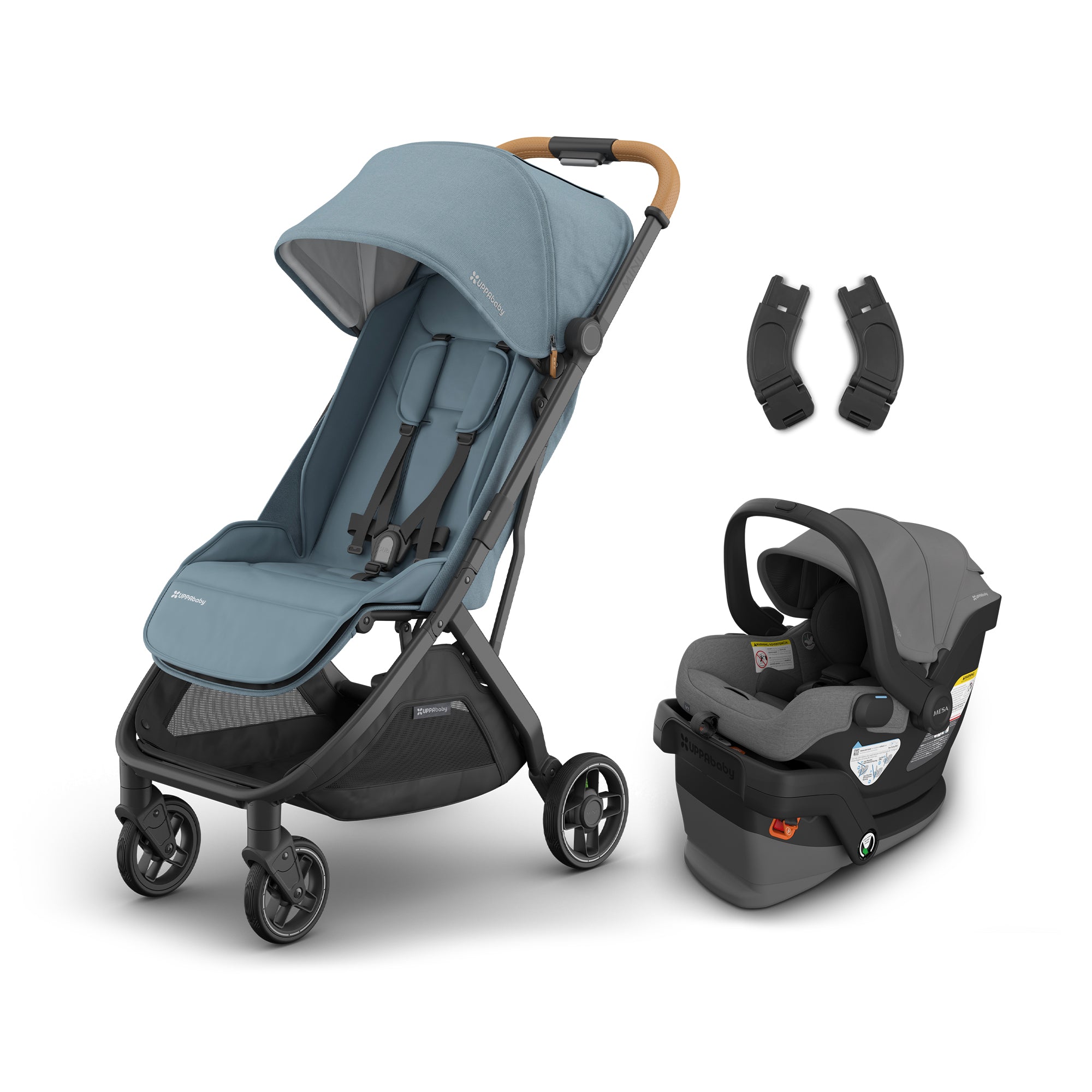 UPPAbaby Minu V3 + Mesa V3 Travel System- Bambi Baby