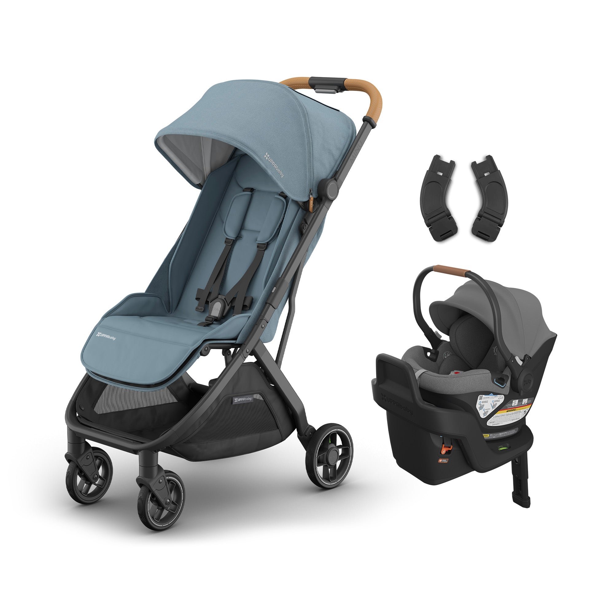 UPPAbaby Minu V3 + Aria Travel System- Bambi Baby