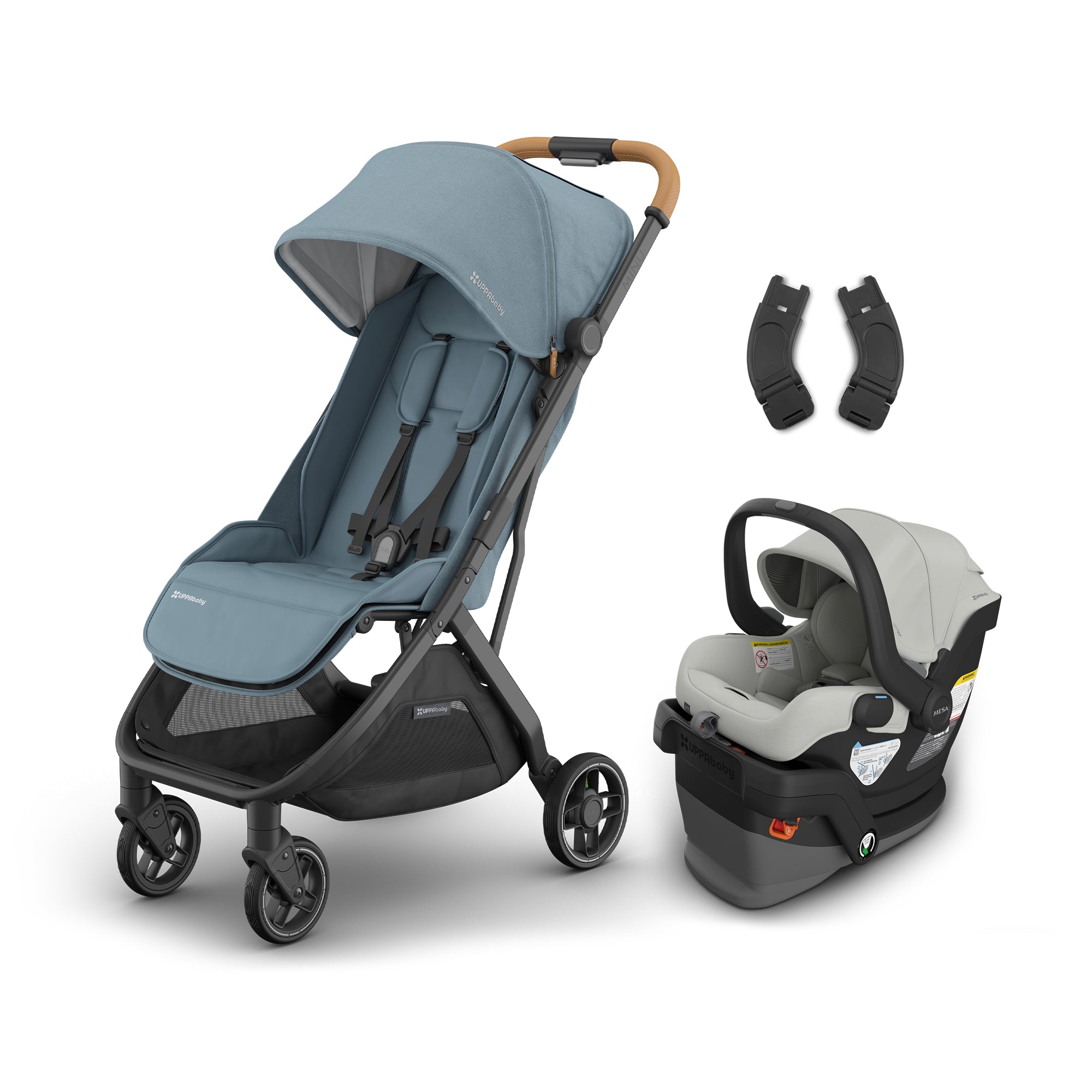 UPPAbaby Minu V3 + Mesa V3 Travel System- Bambi Baby