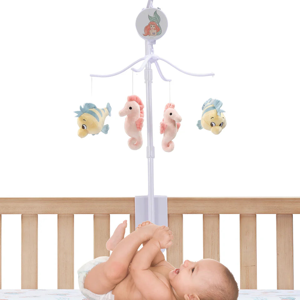 Bedtime Originals Disney Baby The Little Mermaid Musical Baby Crib Mobile Toy- Bambi Baby