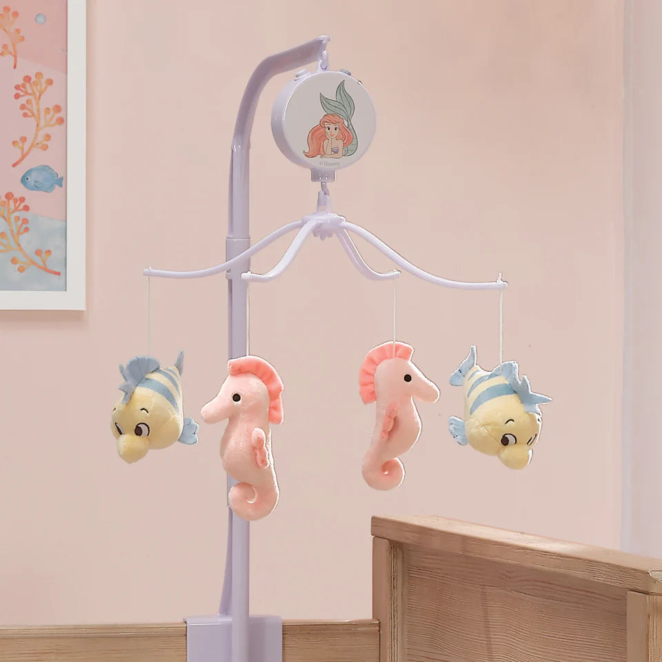 Bedtime Originals Disney Baby The Little Mermaid Musical Baby Crib Mobile Toy- Bambi Baby