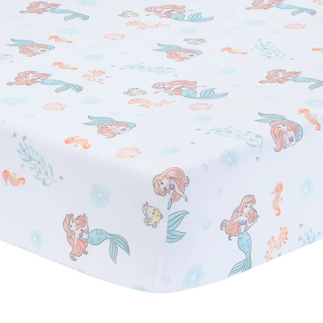 Bedtime Originals Disney Baby The Little Mermaid 3-Piece Baby Crib Bedding Set- Bambi Baby