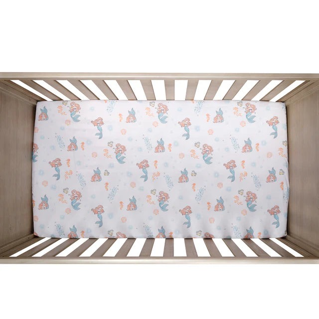 Bedtime Originals Disney Baby The Little Mermaid 3-Piece Baby Crib Bedding Set- Bambi Baby