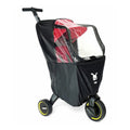 Clear Doona Liki Rain Cover on Trike - Side View | Bambi Baby