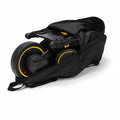 Black Doona Liki Travel Bag with Folded Trike Inside - Side View | Bambi Baby