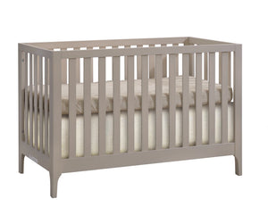 Dove Gray Solid Ash Natart Palo Island Convertible Crib - Side View | Bambi Baby