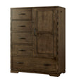 Chifferobe Westwood Dovetail em Grafite - Bambi Baby
