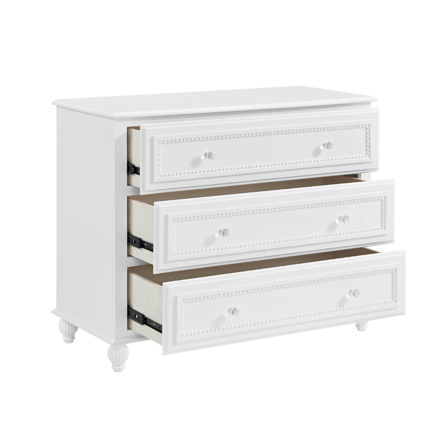 Oxford Baby Briella 3 Drawer Dresser - White