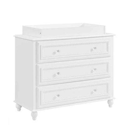 Oxford Baby Briella Changing Topper For 3 Drawer - White- Bambi Baby