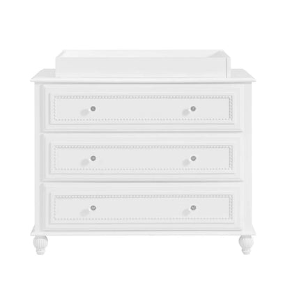 Oxford Baby Briella Changing Topper For 3 Drawer - White- Bambi Baby