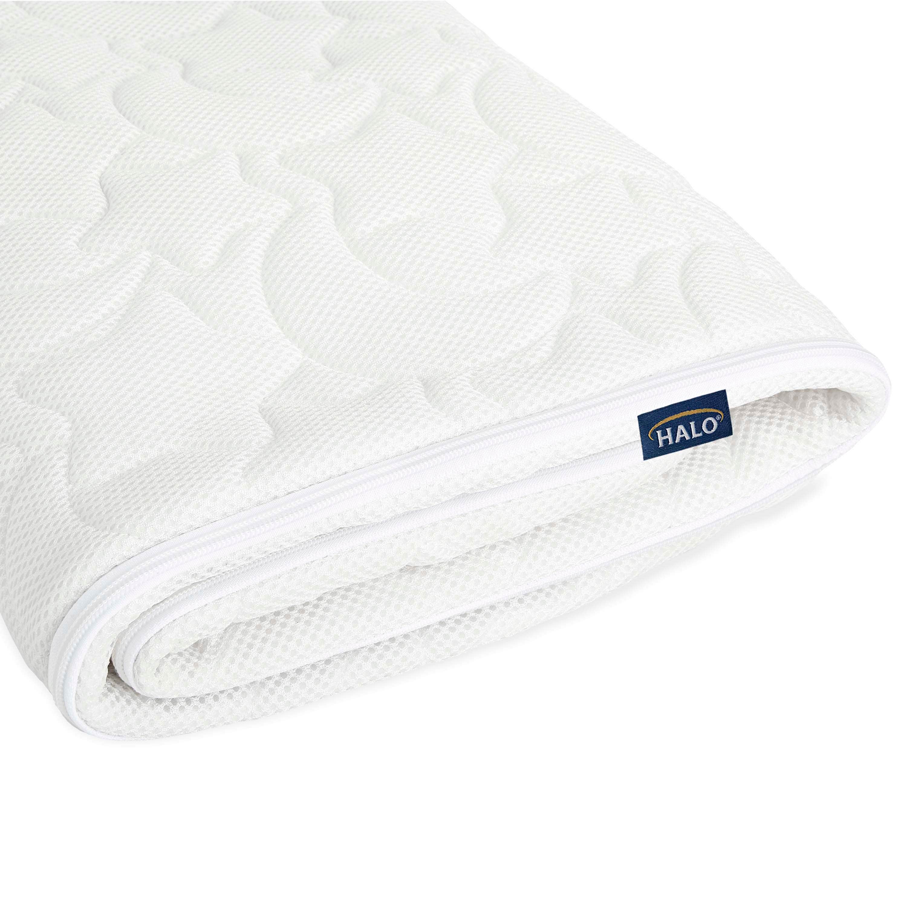 Halo DreamWeave Breathable Crib Cover - White- Bambi Baby