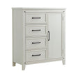 Soho Baby  Ellison Chifferobe - Rustic White - Bambi Baby