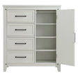 Soho Baby  Ellison Chifferobe - Rustic White - Bambi Baby