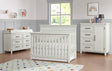 Soho Baby Ellison 6 Drawer Dresser - Rustic White - Bambi Baby