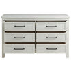 Soho Baby Ellison 6 Drawer Dresser - Rustic White