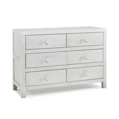Ti Amo Castello RTA Double Dresser in Wire Brush Seashell- Bambi Baby