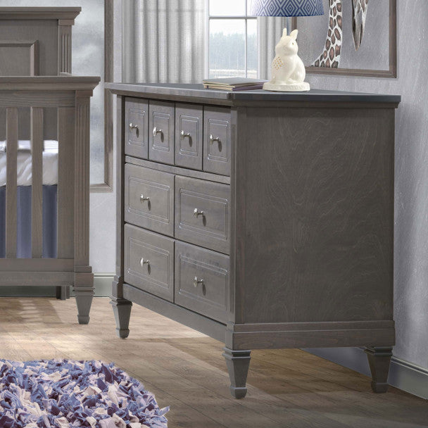 Cómoda doble Natart Belmont en Grigio- Bambi Baby