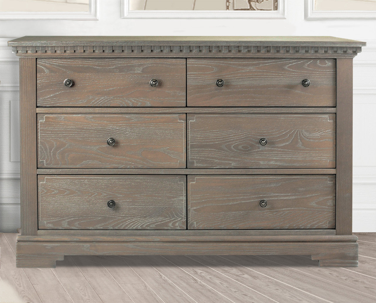 Natart Ithaca Collection Double Dresser in Sugar Cane- Bambi Baby