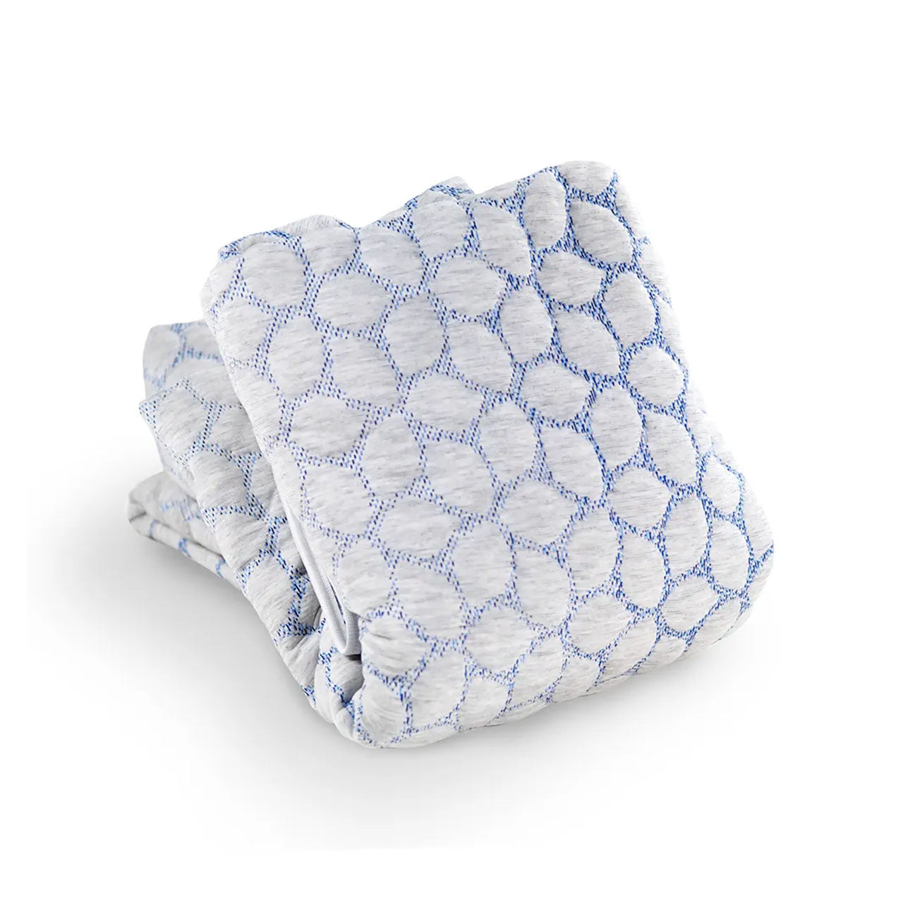 Lullaby Earth Twin Trundle DREAM EASY Kids Mattress w/Waterproof Cover - Blue Leaf- Bambi Baby