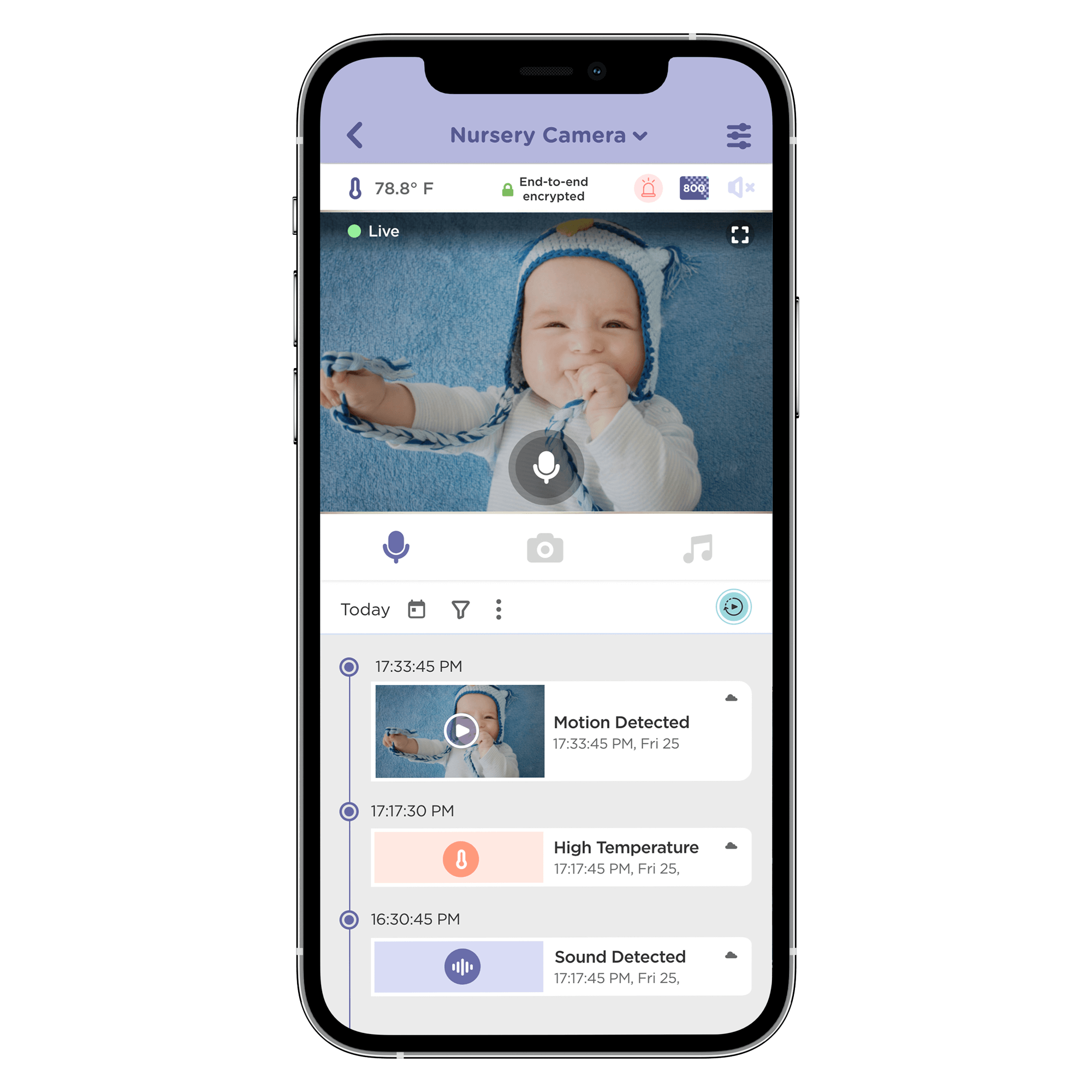 Hubble Connected Nursery Pal Link Premium- Bambi Baby