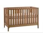 Dusk Wood Finish Natart Palo Island Convertible Crib - Side View | Bambi Baby