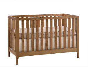 Dusk Wood Finish Natart Palo Island Convertible Crib - Side View | Bambi Baby