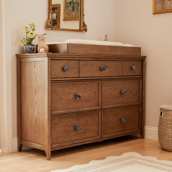 Maxi Cosi Quiet Luxury Double Dresser - Dolce Oak Stain- Bambi Baby