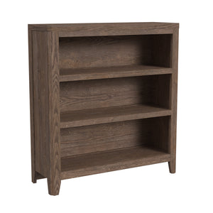 Harvest Brown Solid Wood Nursery Bookcase 3-Shelf - Angle View | Bambi Baby