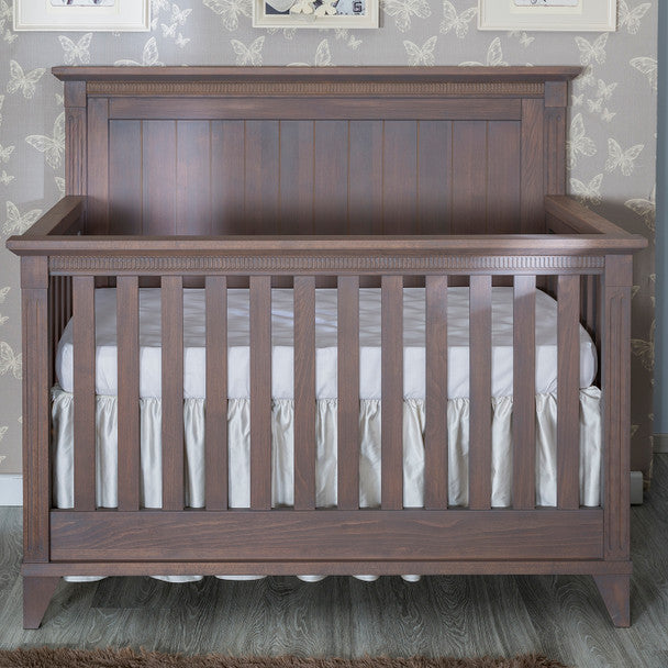 Silva Edison Convertible Crib in Cappuccino- Bambi Baby