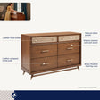 Maxi Cosi Everheart 6-Drawer Dresser - Bambi Baby