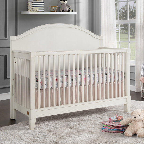 Cuna convertible 4 en 1 Oxford Baby Elizabeth en blanco vintage - Bambi Baby