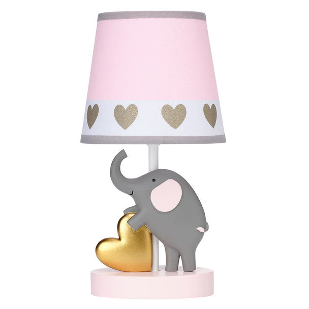 Lambs & Ivy Eloise Lamp W/ Shade & Bulb- Bambi Baby