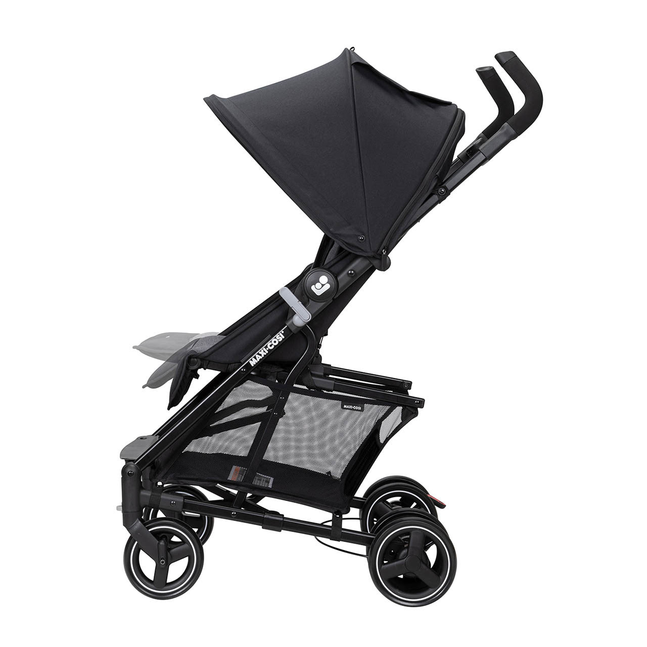 Maxi Cosi Mara XT Ultra Compact Stroller in Essential Black- Bambi Baby
