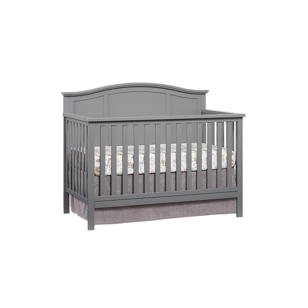 Oxford Emerson 4 In 1 Convertible Crib in Dove Gray- Bambi Baby