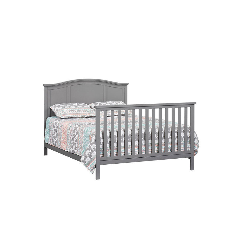 Oxford Baby Emerson Full Bed Conversion Kit in Dove Gray- Bambi Baby