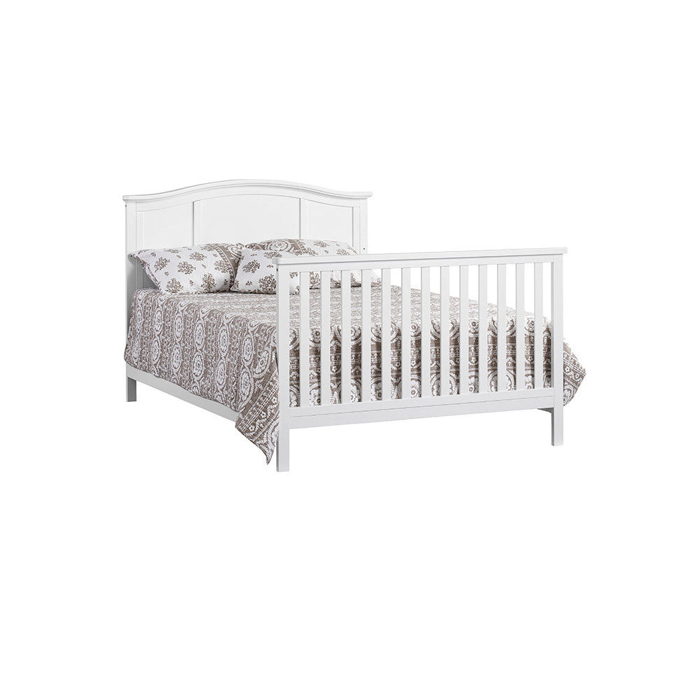 Oxford Baby Emerson 4 In 1 Convertible Crib in Snow White- Bambi Baby
