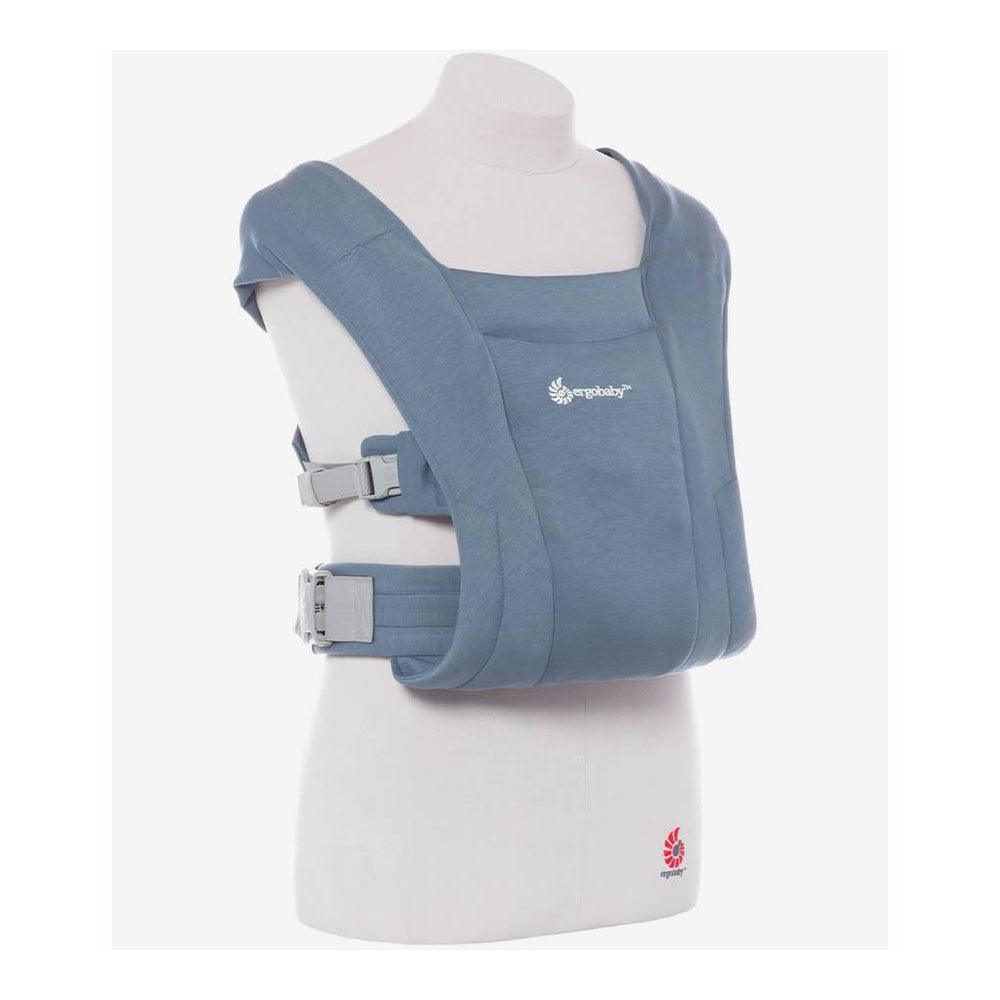 Ergobaby Embrace Newborn Carrier in Oxford Blue- Bambi Baby