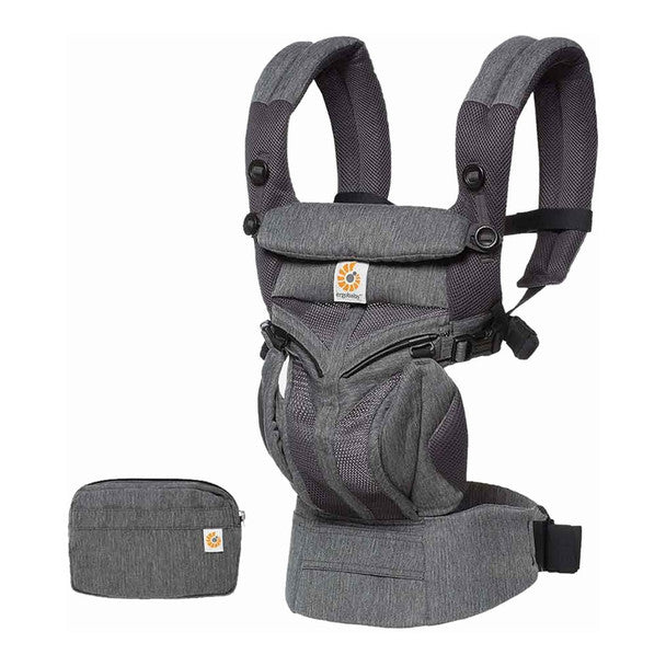 Ergobaby Omni 360 Cool Air Mesh Baby Carrier in Classic Weave- Bambi Baby