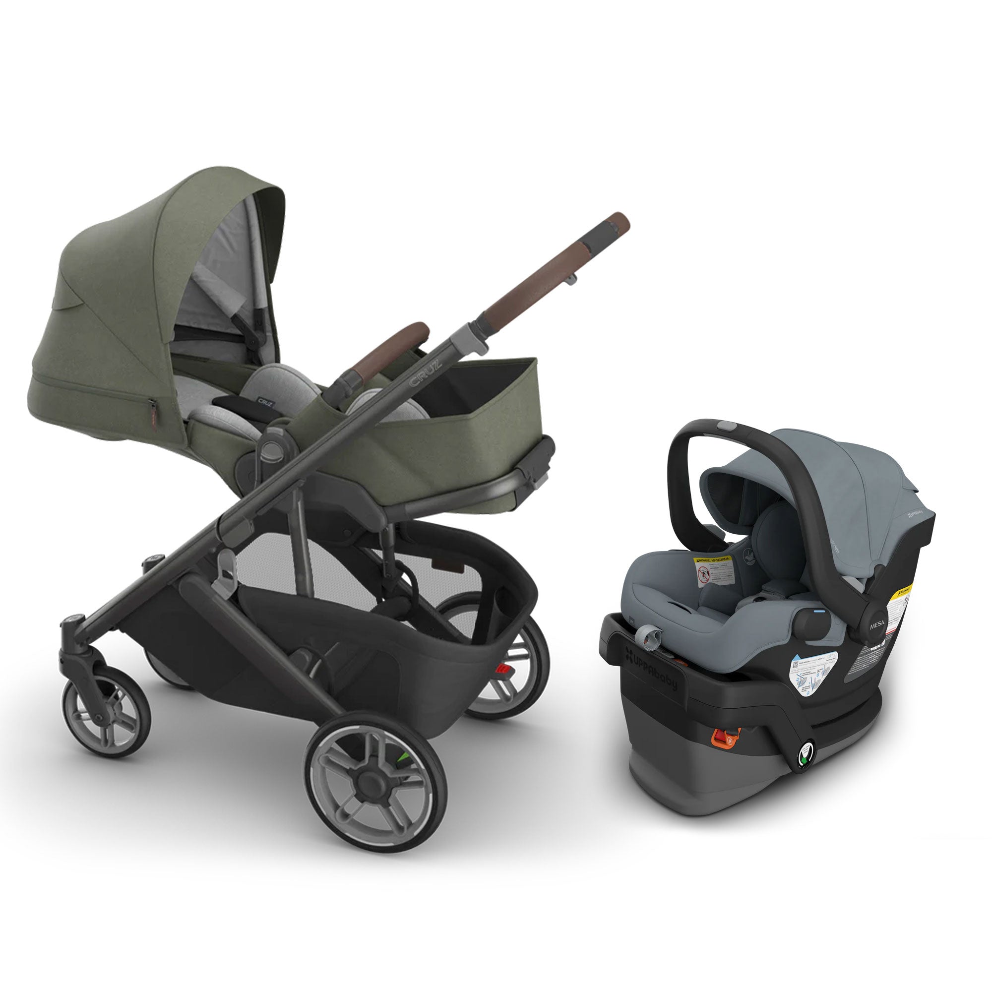 UPPAbaby Cruz V3 + Mesa V3 Travel System- Bambi Baby